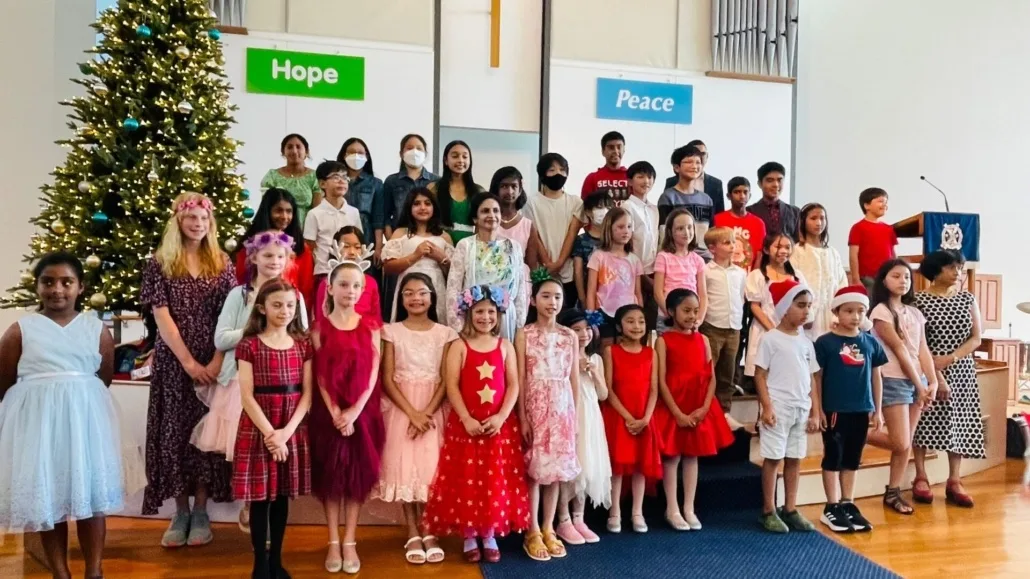 Help With Music students at the 2022 Christmas recital, East Auckland
